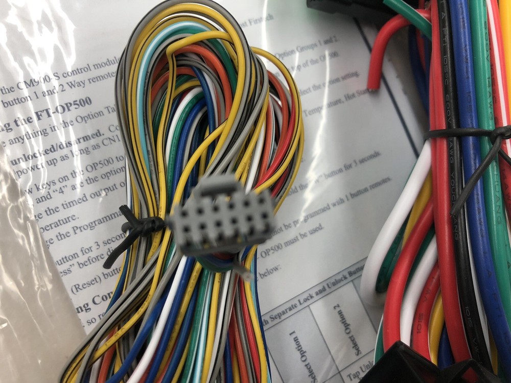 Firstech Compustar Replacement Wiring Harness for CM900 CM-900 Remote Start