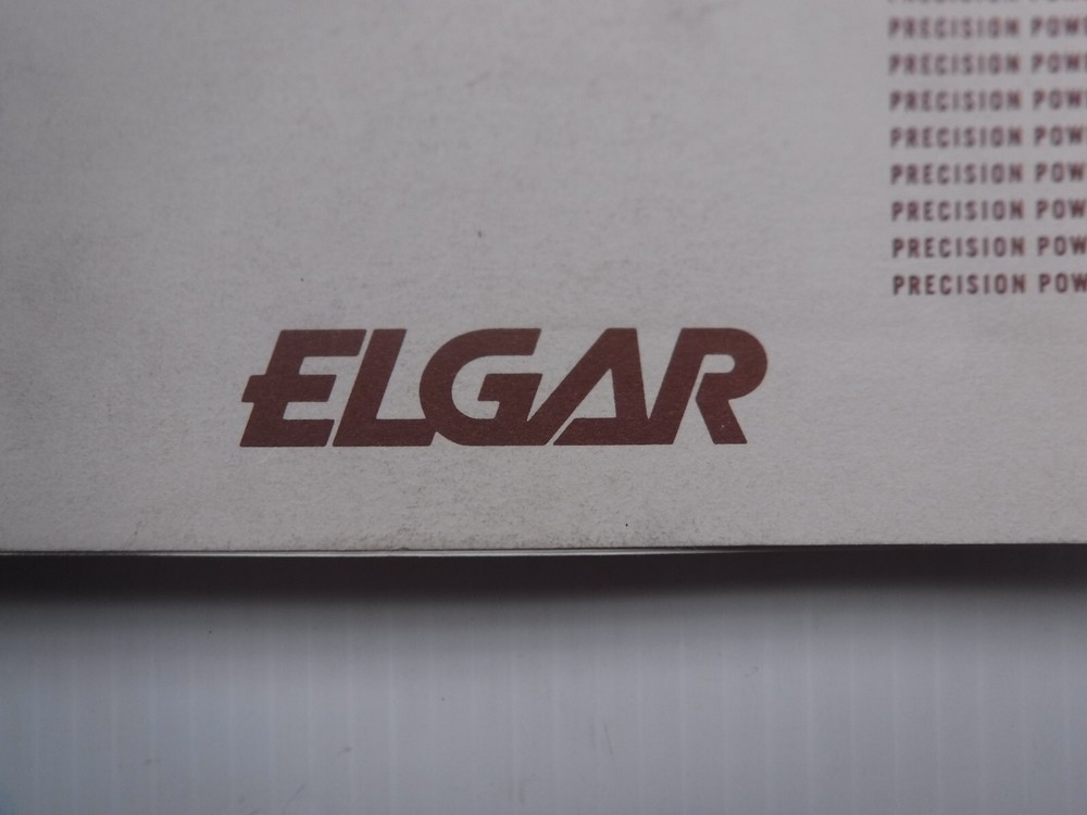 Elgar AT8000 Programmable DC System Manual M699961-02