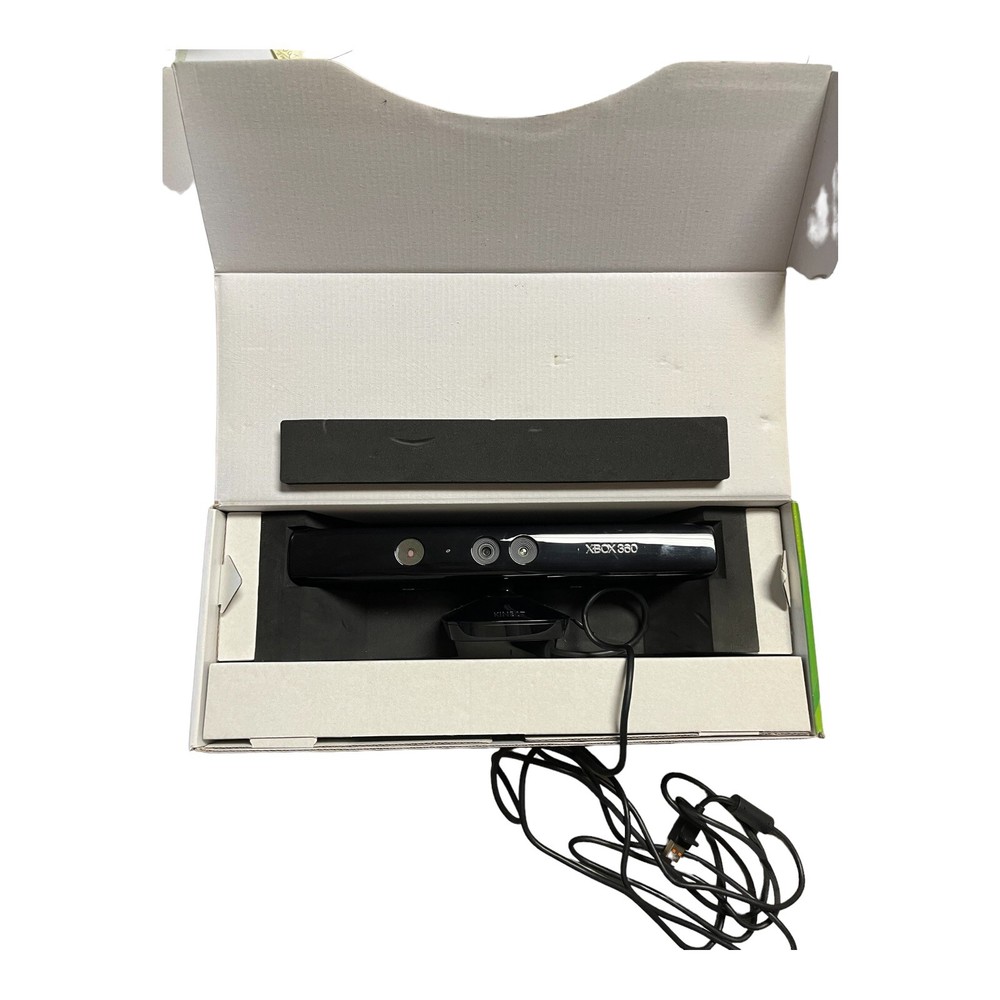 Microsoft Xbox 360 Kinect Motion Sensor Bar (Model 1414) & 2 Kinect games Bundle
