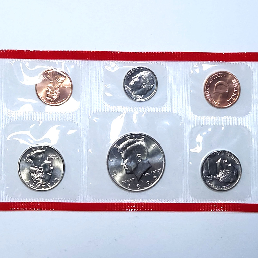 1995 D US Mint Set - 5 BU✨️ Coins/Mint Cello - Includes Mint Token
