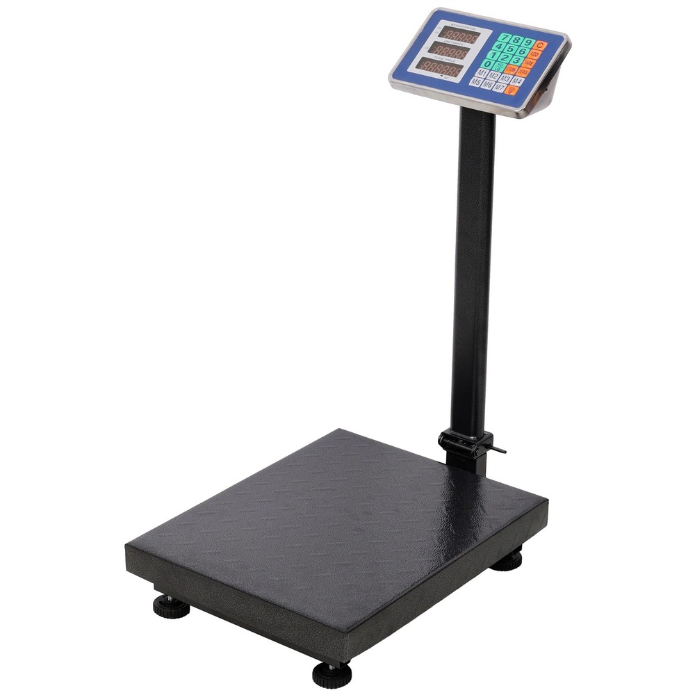 660 lbs / 0.1lbs Computing Digital Floor Platform Scale Shipping Postal Scale
