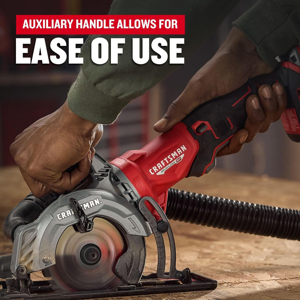 V20 4-1/2 Inch Cordless Circular Saw, Bare Tool Only ()