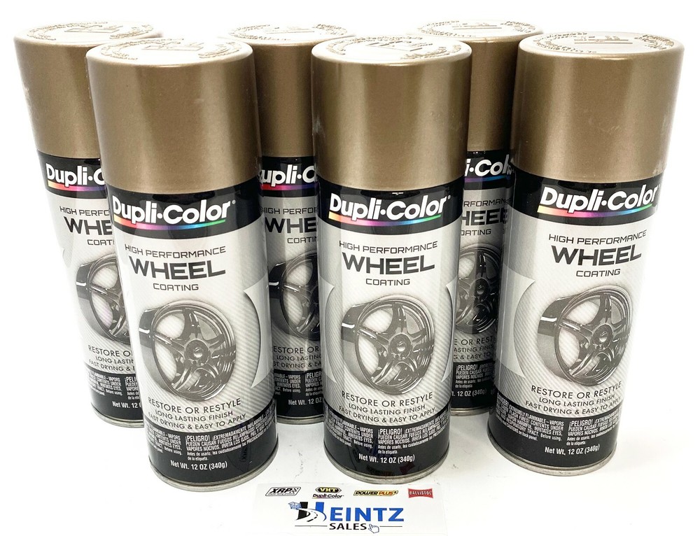 Duplicolor HWP105 High Performance Bronze Wheel & Rim Coating - 6 PACK