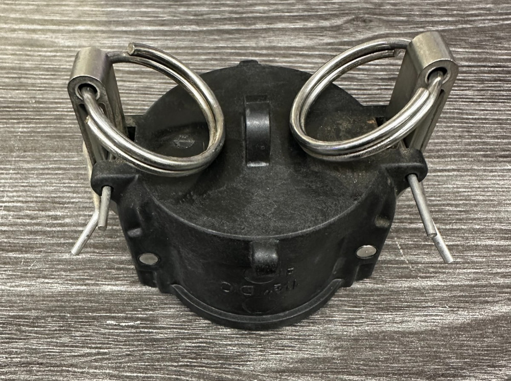 Norwesco 1-1/2" Type DC Poly Camlock | Polypropylene Dust Cap Coupler