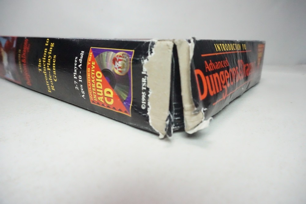 Introduction to Advanced Dungeons & Dragons TSR 1134 No Dice