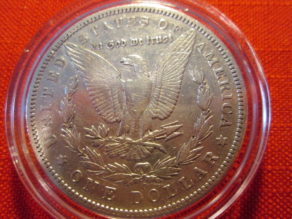 1896-O Morgan Silver Dollar!