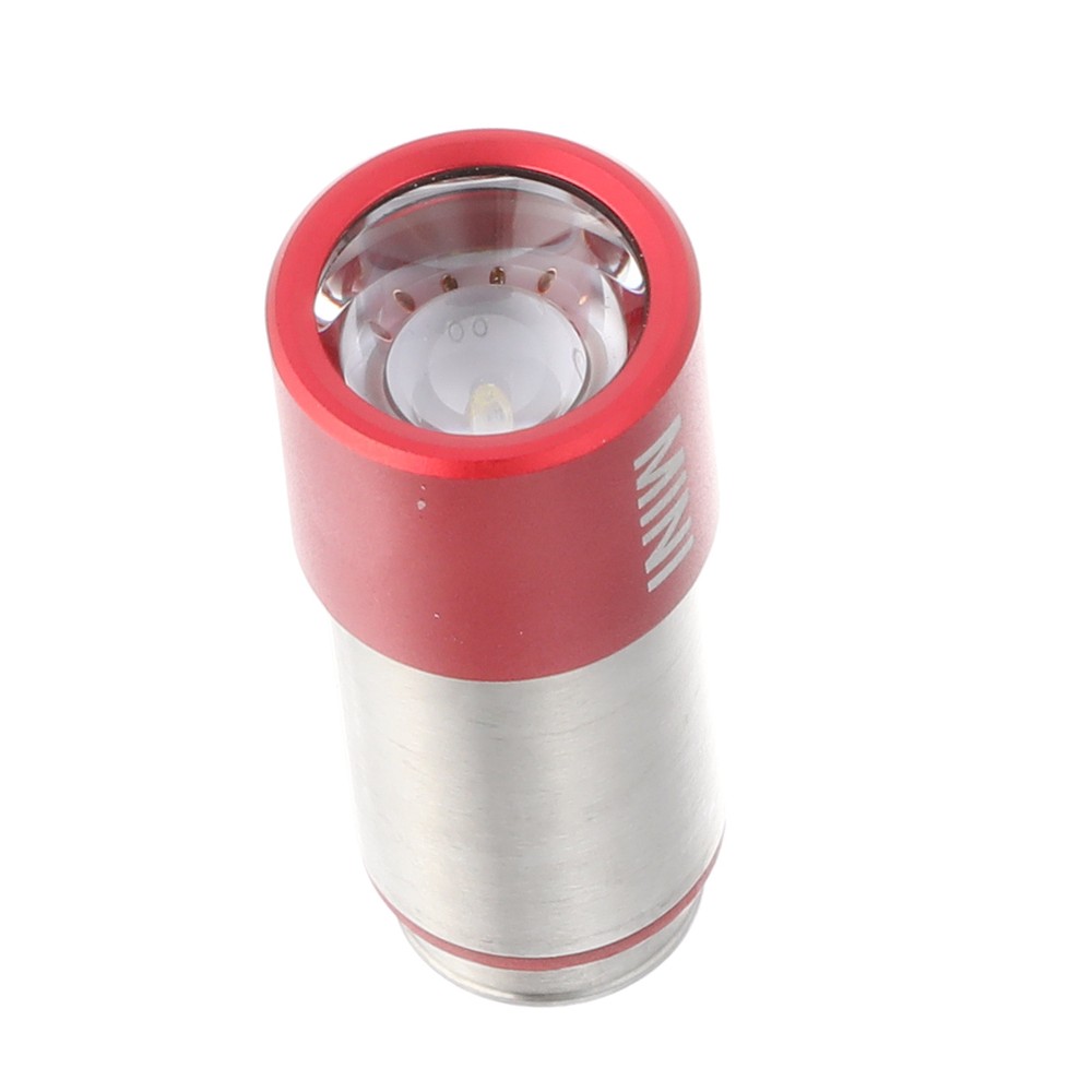 Red MINI Rechargeable LED Flashlight