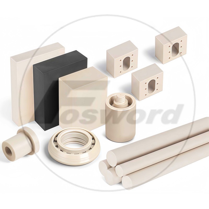 PPS Plastic Sheet GF30 Polyphenylene Board High Temperature Thickness 1mm - 50mm