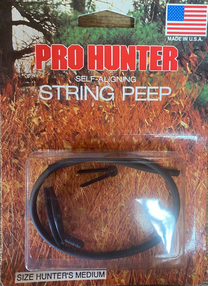 GWS Pro-hunter self aligning string peep size Medium made in USA *NEW