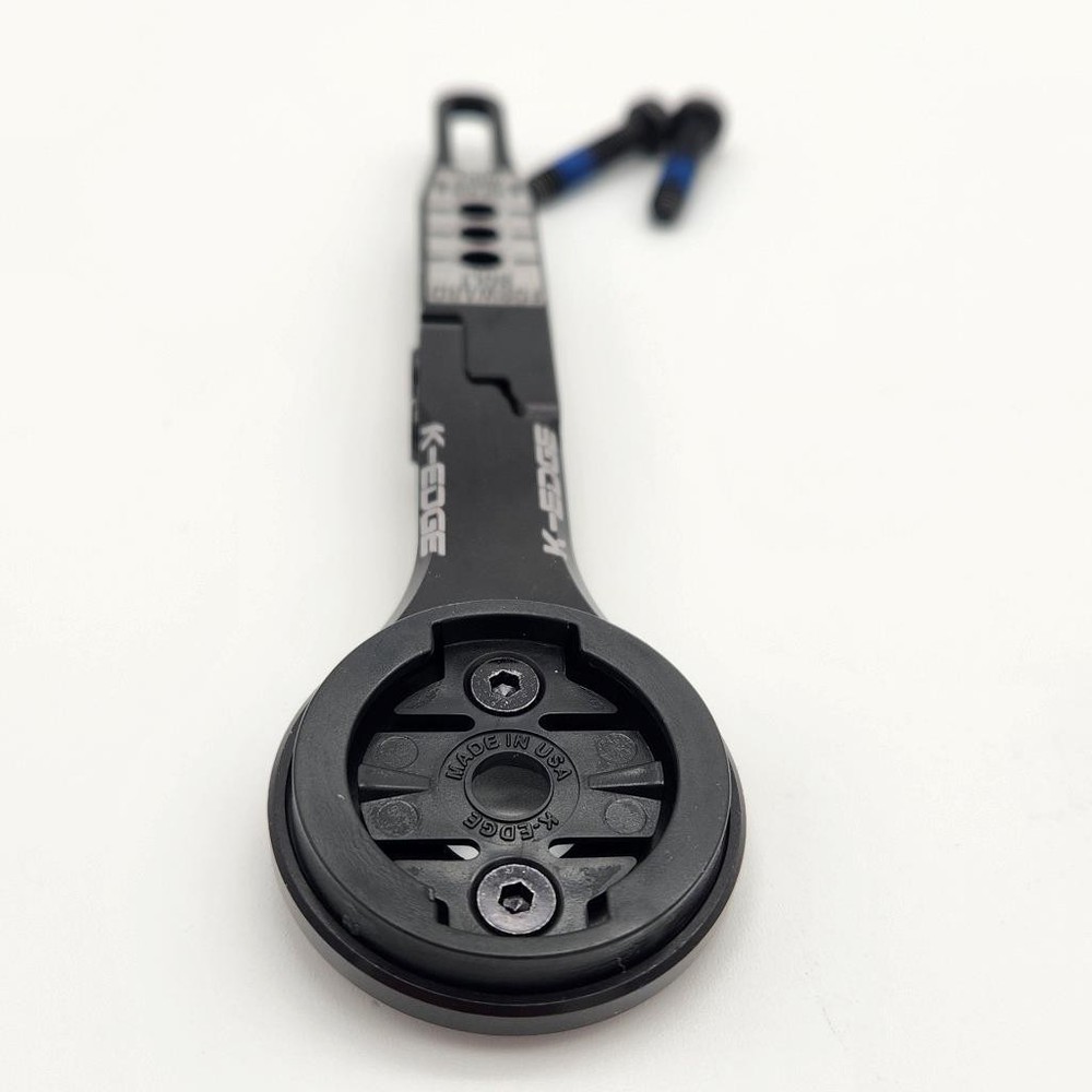 K-Edge Garmin Integrated Handlebar Mount for Bicycle Computer Black OPEN PACKAGE