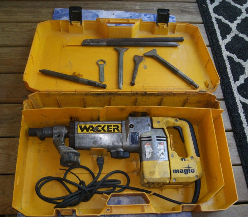 WACKER EHB11BLS/115 MAGIC DEMOLITION BREAKER HAMMER 7 SPEED VARIABLE GERMANY
