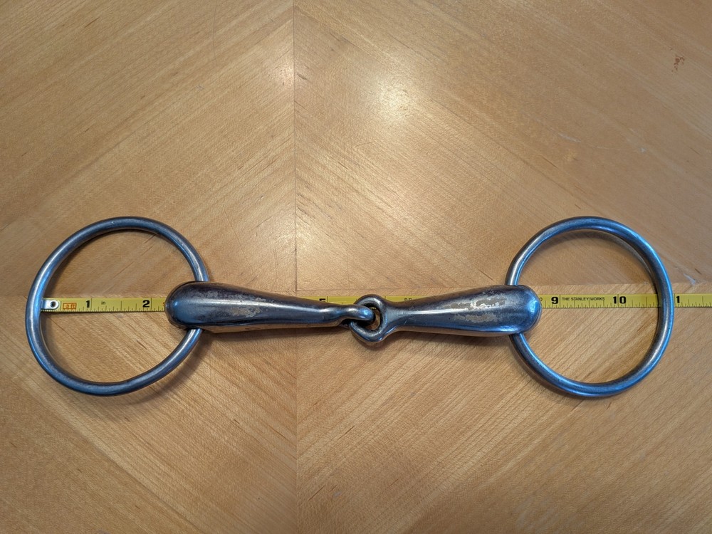 Loose Ring Snaffle Bit - Hollow Mouth - 5"