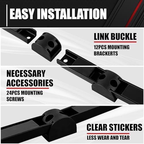 Magnetic Storage Organizer Tool Holder, Magnetic Tool Holder Strip, 6-Pack 7PC