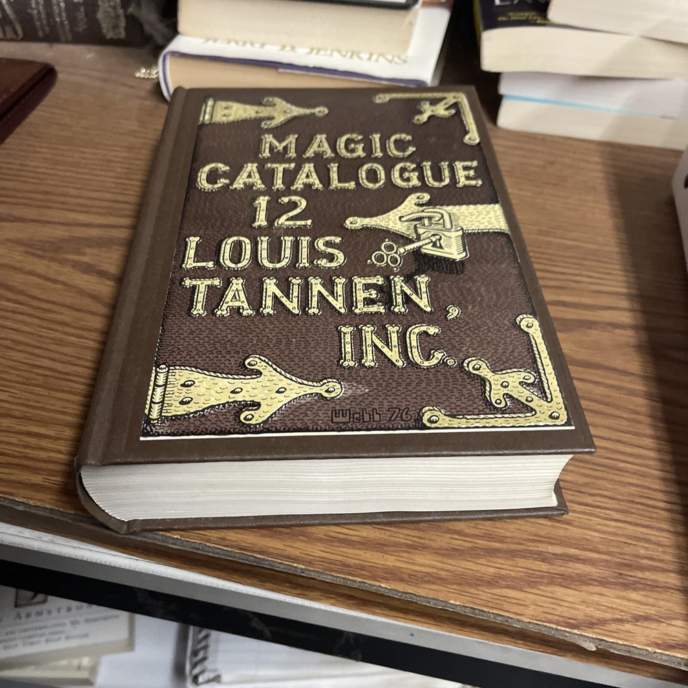 louis tannen magic catalog 12 Excellent!!
