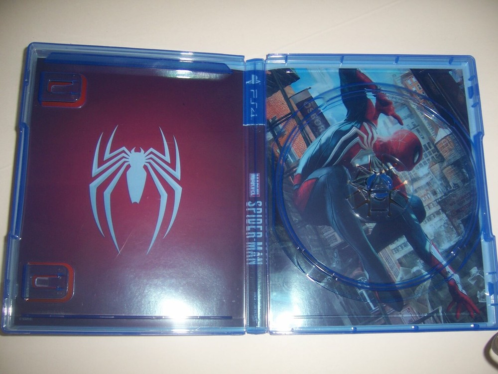 Original Box Case Replacement Sony PlayStation 4 PS4 Marvel Spiderman Spider Man