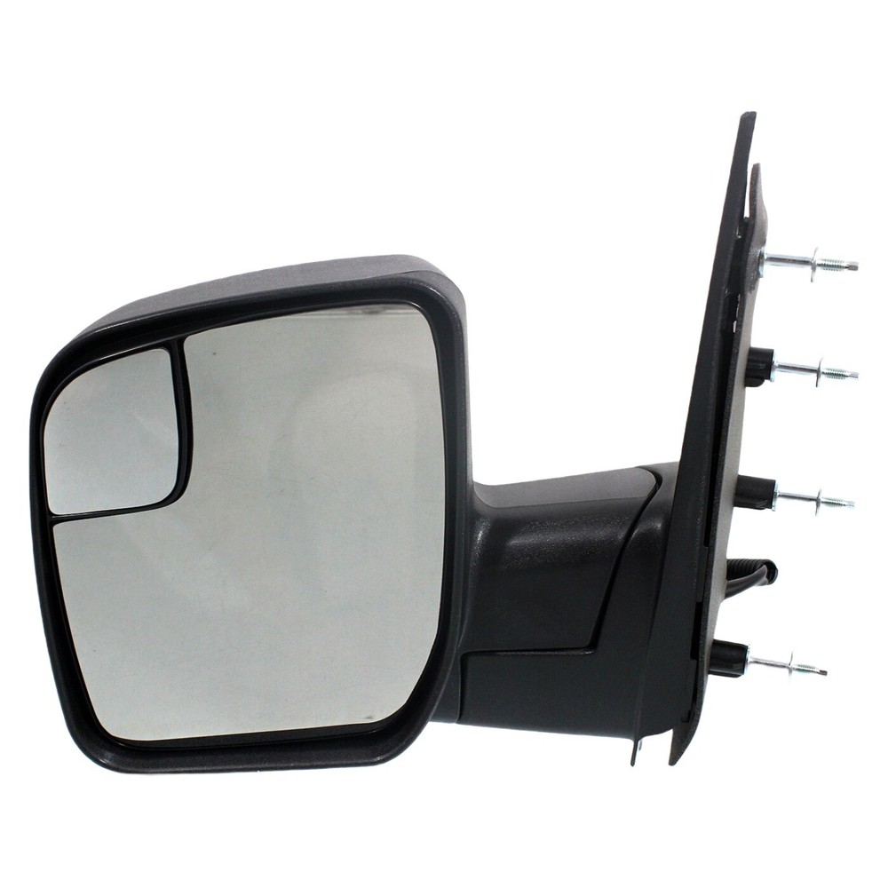 Power Mirror For 2010-2014 Ford E-250 E-350 Super Duty Left Textured Black