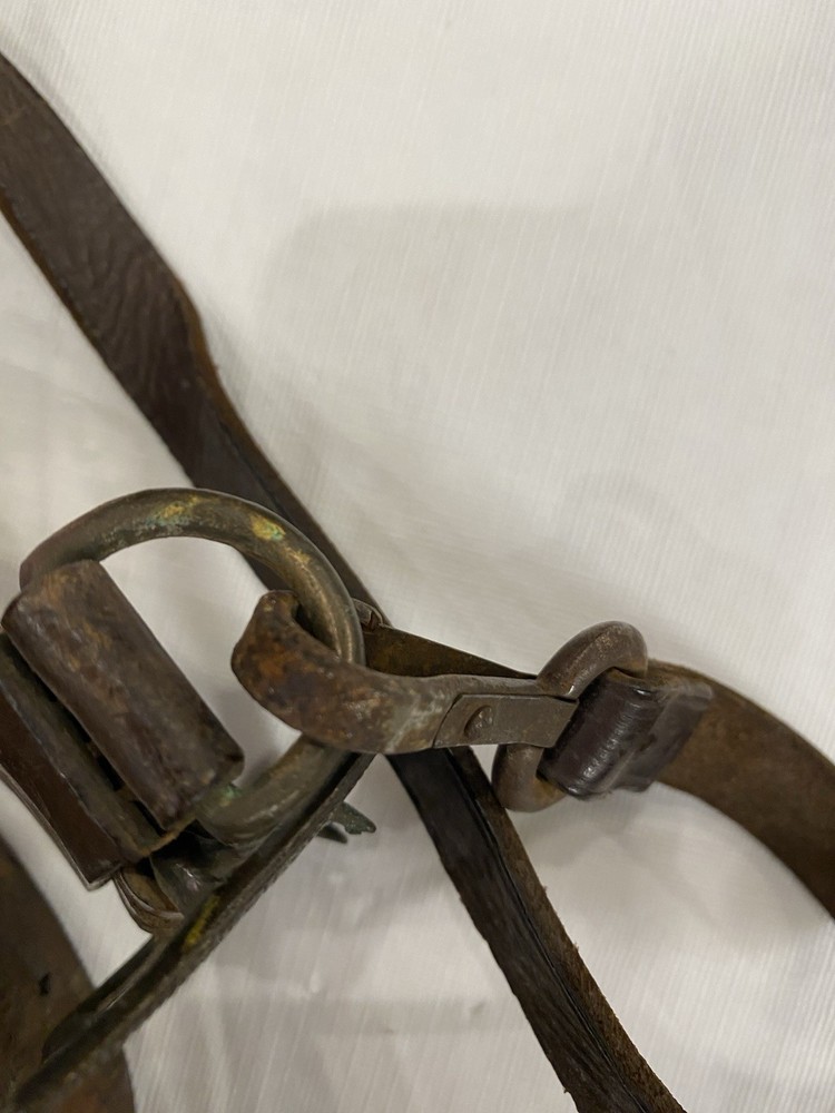 WWII German Leather Belt Dated 1939