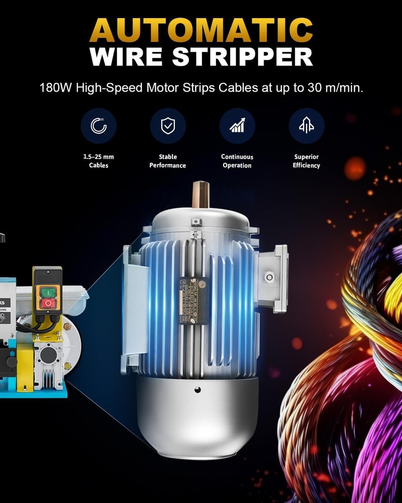 Automatic Wire Stripper Machine Scrap Copper