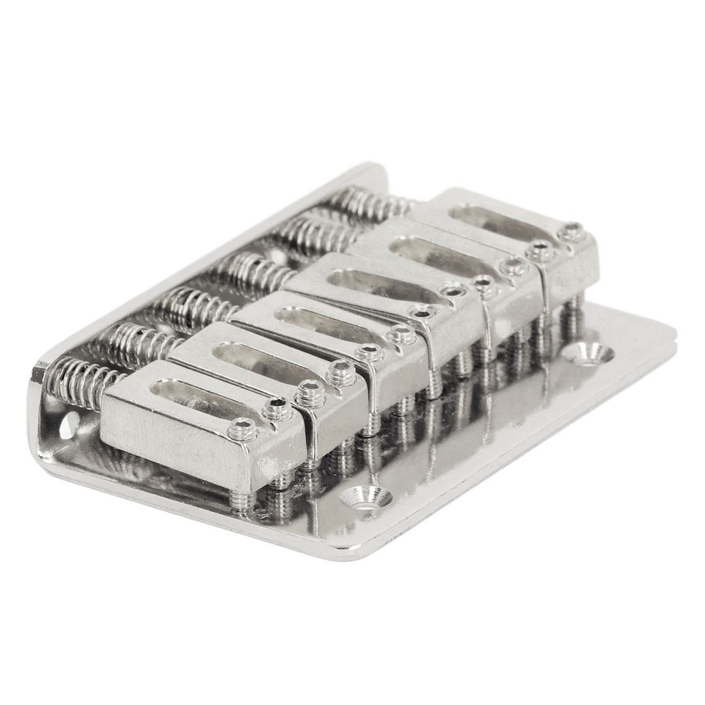 6 String Guitar Fixed Saddle Bridge Hardtail Top Loader Electric Guitar Saddle