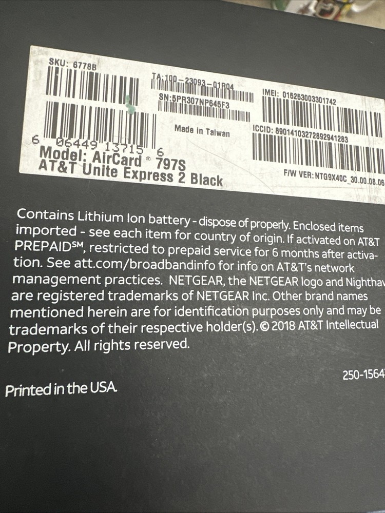 NETGEAR Unite Express 2 4G LTE Mobile Hotspot
