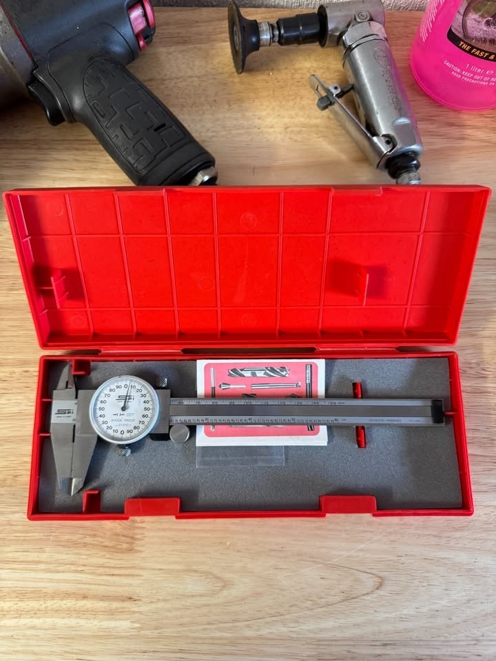 6" Analog SPI Calipers