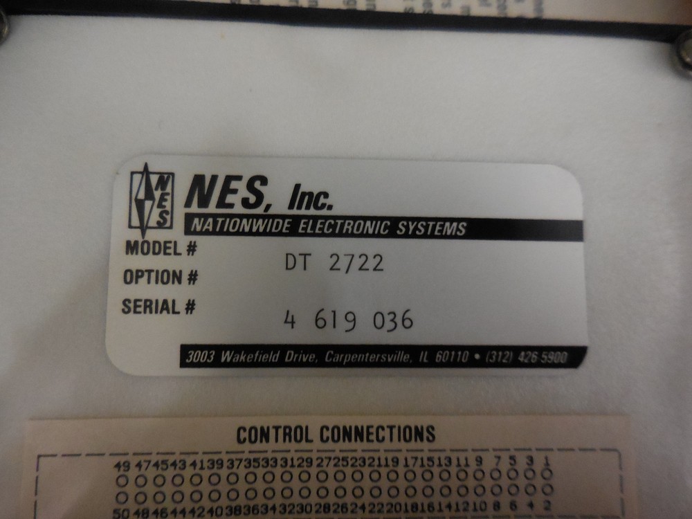 NES DC Meter Model DT2722