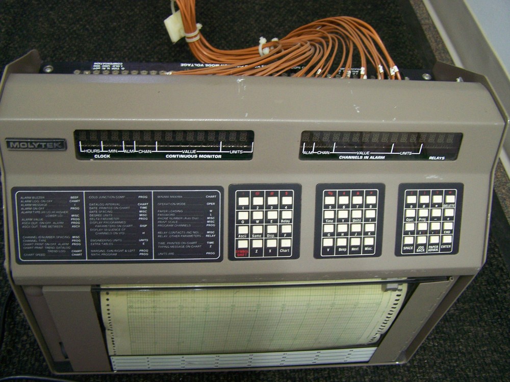 MOLYTEK 3702-5E-R PORTABLE RECORDER & DATA LOGGER