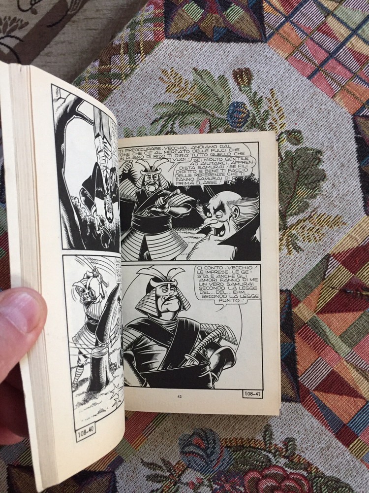 1978 Alan Ford No.108 From Samurai With Stickers