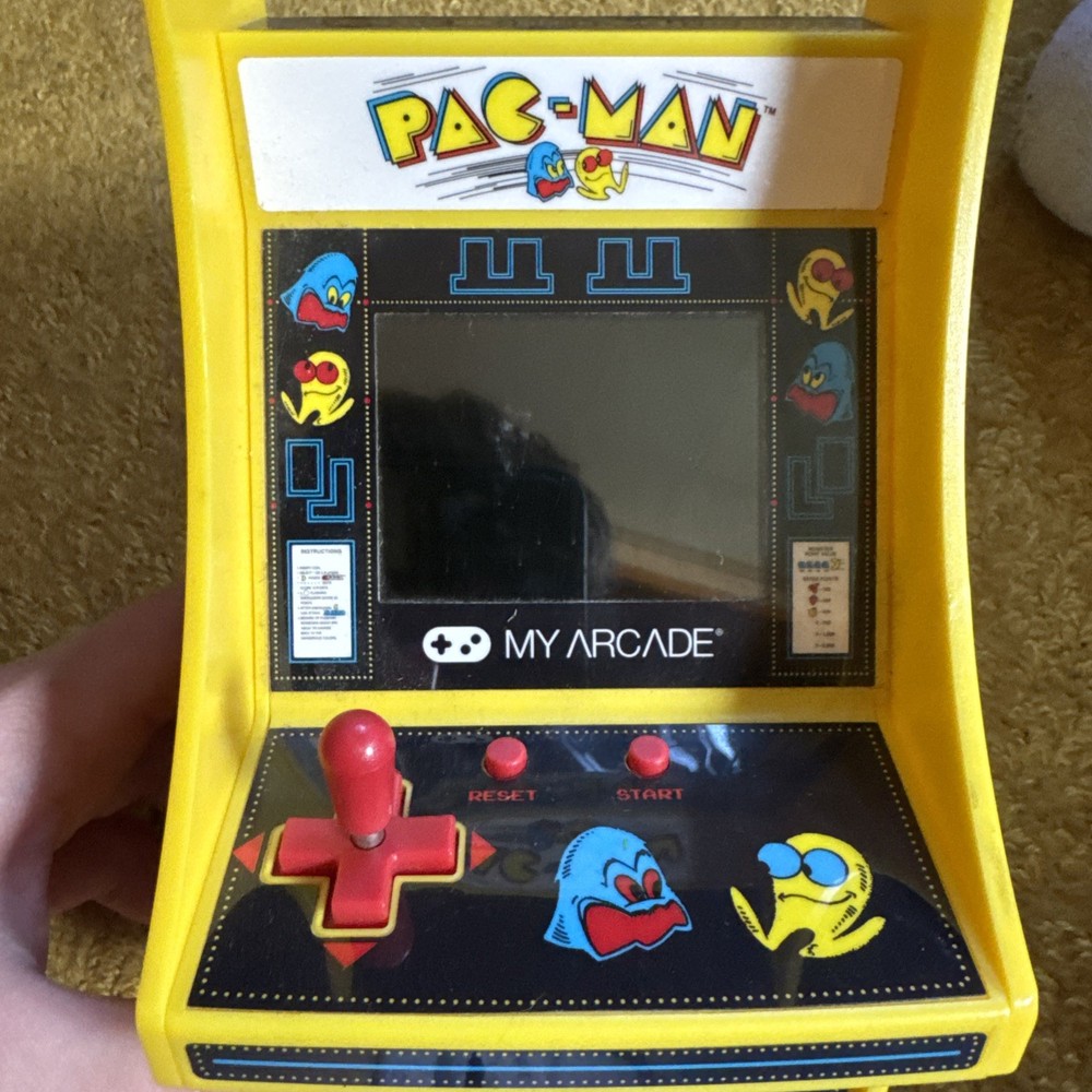 PAC-Man My Arcade Machine 2018 Tested Table Top Handheld Mini