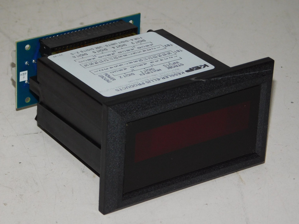 New Kessler Ellis Products KEP S124X1 Electronic Counter Digital Display Module
