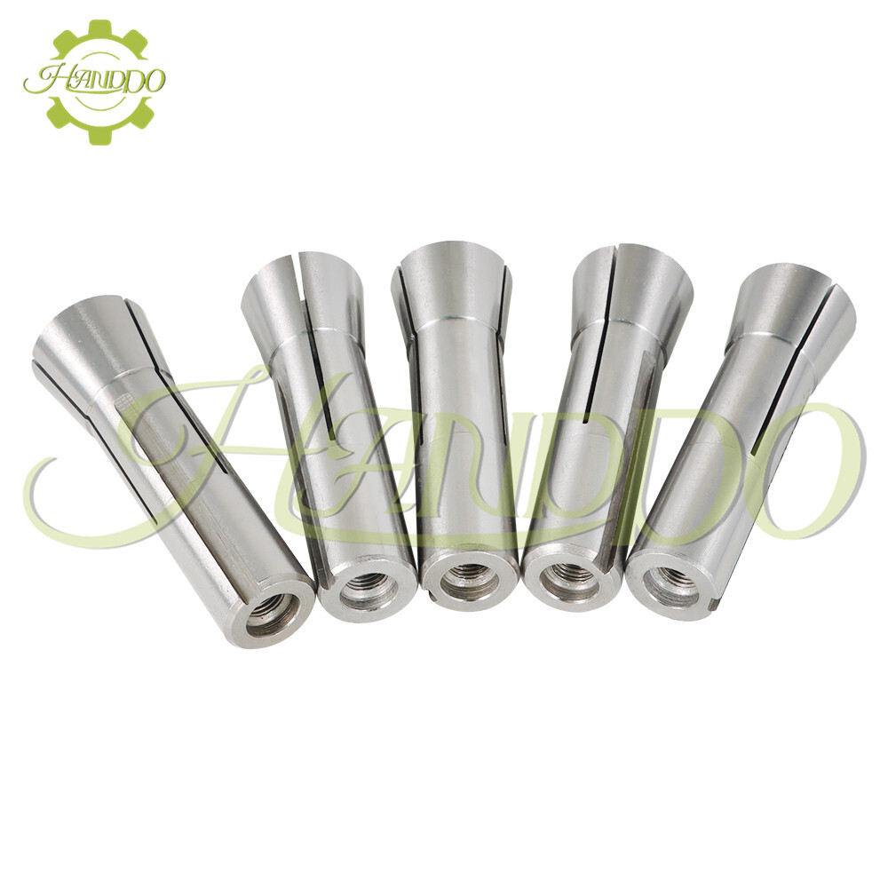 Spring collet 10 Pieces R8 Round Collet Set, 3-20mm