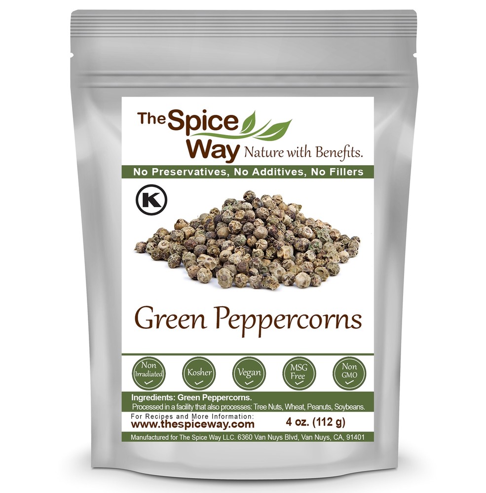 The Spice Way Green Peppercorns