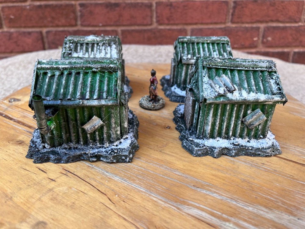 Sci-Fi Terrain pieces 25 – Tabletop Gaming scratch built.