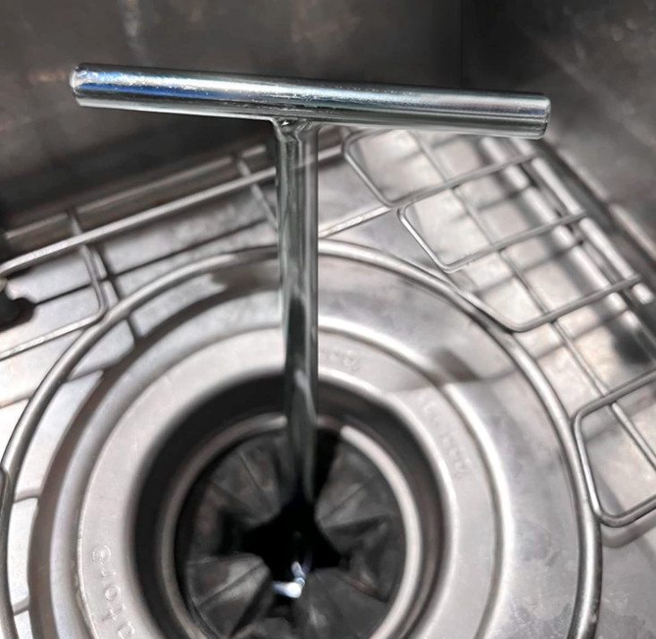 Garbage Disposer Unjamming Wrench,Silver Garbage Disposal Wrench Tool,Garbage