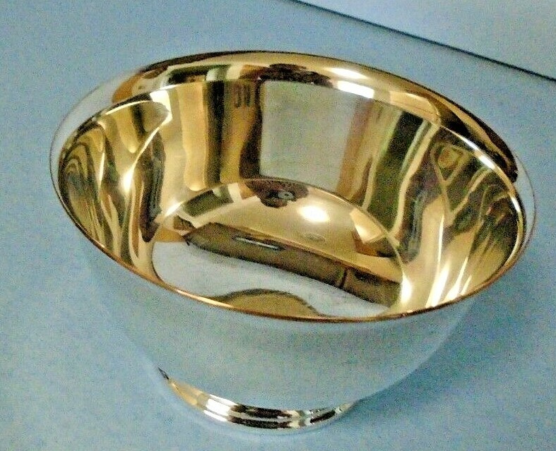 Lot Of 4 Silverplate Serving Bowls Various Sizes