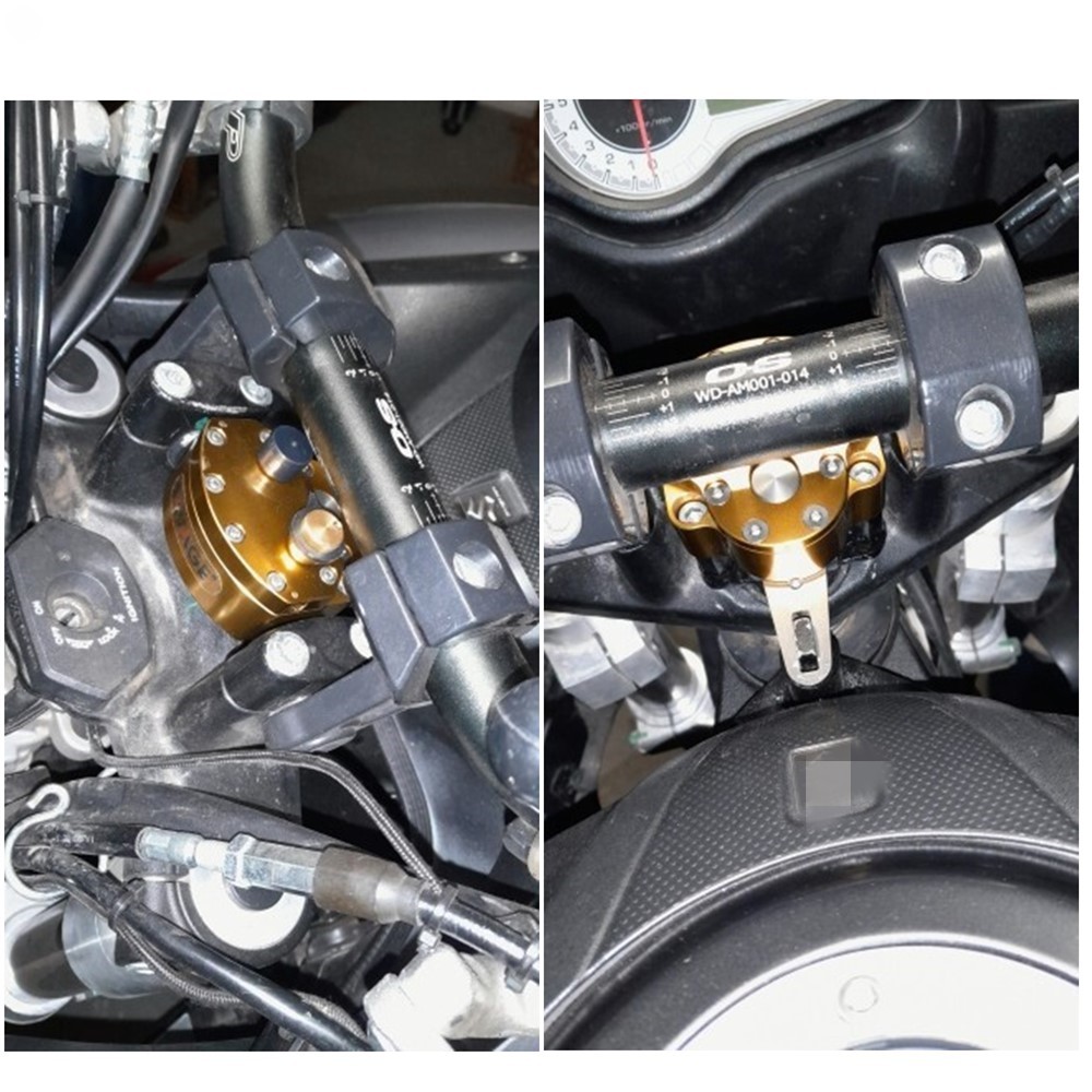 Universal Adjustable Front Steering Damper Stabilizer Safety Control Motorcycle