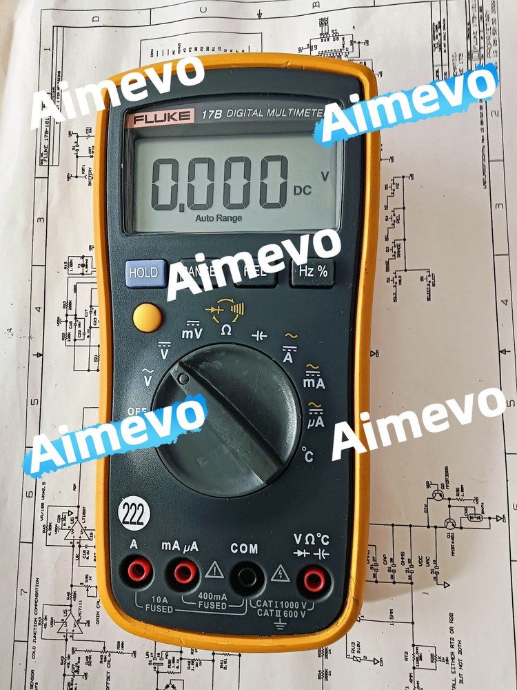 Fluke 17b digital multimeter/good work