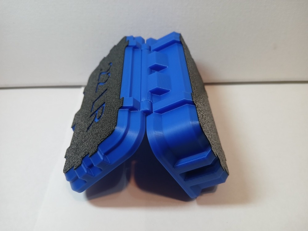 Compact Ammo Box/Case for 22LR (Blue/ Black)