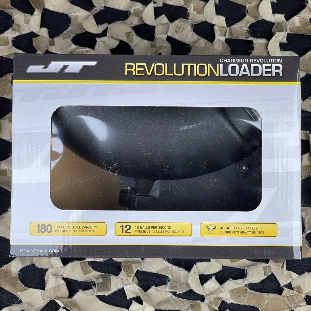 NEW JT Revolution Paintball Loader - Black