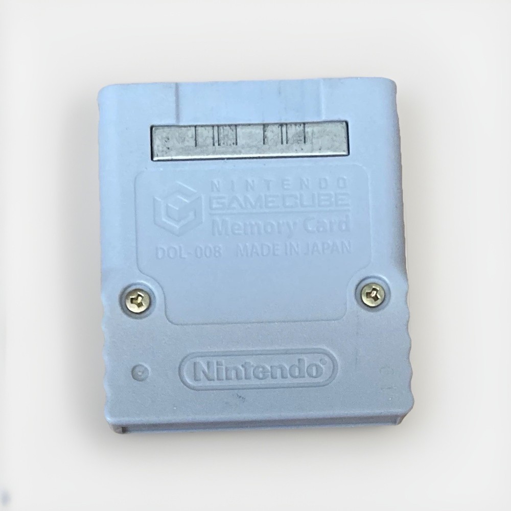 Nintendo GameCube 59 Blocks 4 mb Memory Card
