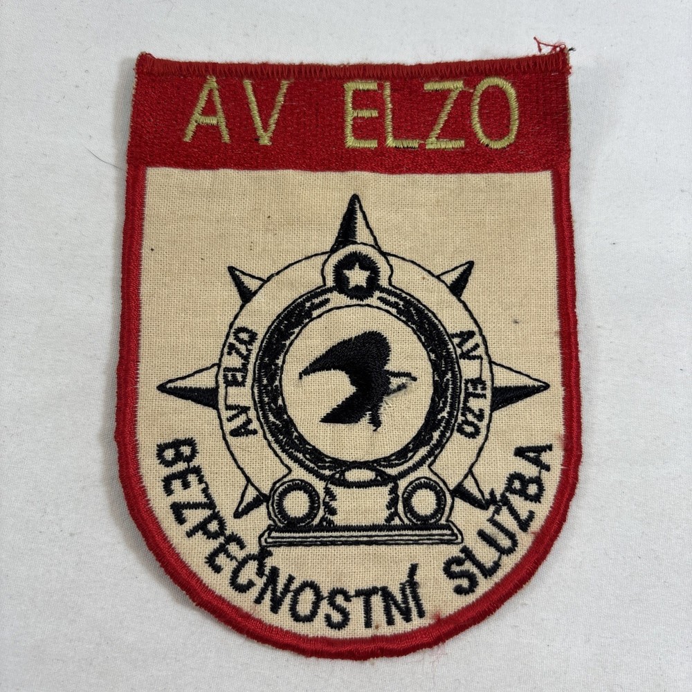 Czech Republic Av Elzo Security Service Patch