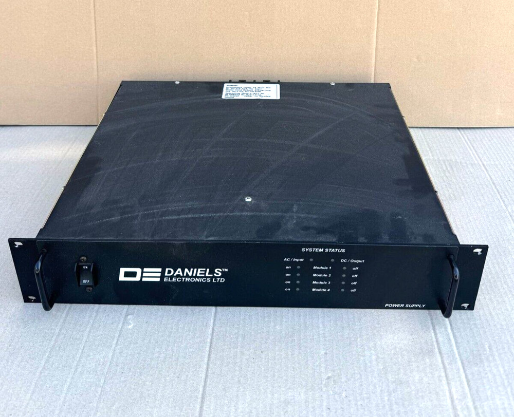 Daniels Electronics Power Supply ICT22012-60N/DE 13.8 VDC