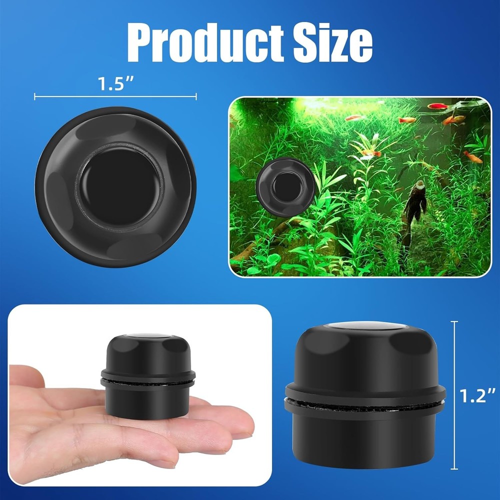 Aquarium magnetic algae glass cleaner
