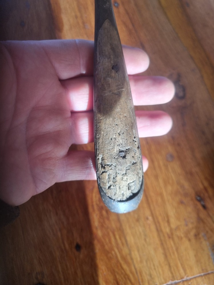 Antique German Wood Handle Screwdriver   22.5cm