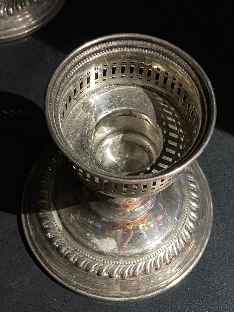 Edwardian Sterling Candelstick Set