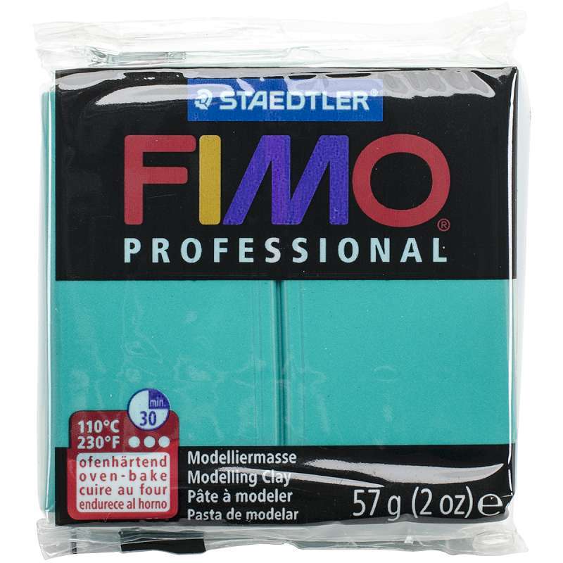 Fimo Professional Soft Polymer Clay 2oz Green