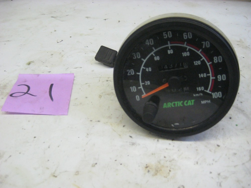 1998 Arctic Cat ZR 600 EFI Snowmobile Speedometer