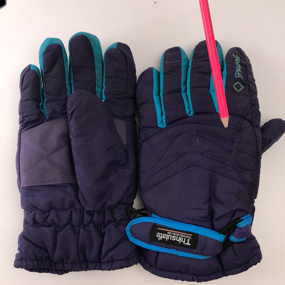 Retro 1990s Spalding Thinsulate Winter Gloves Men Large
