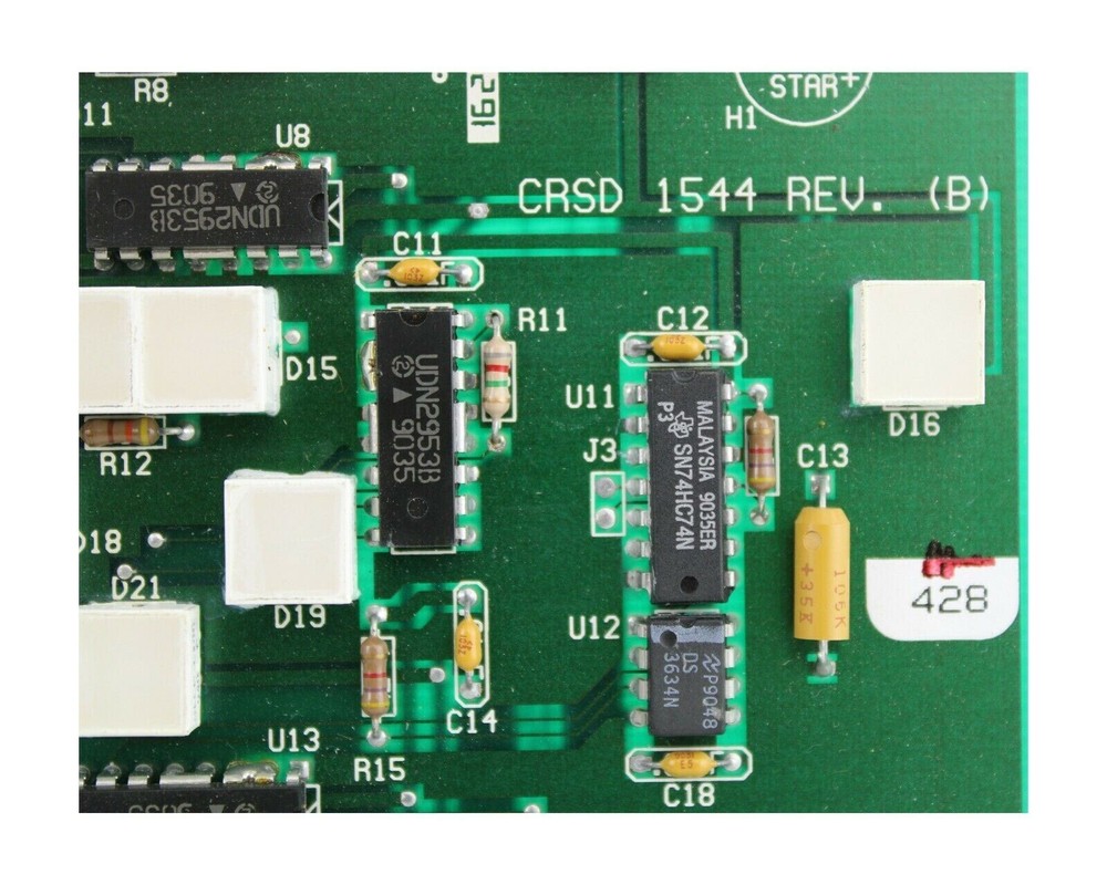 PCB BOARD CRSD 1544 REV B