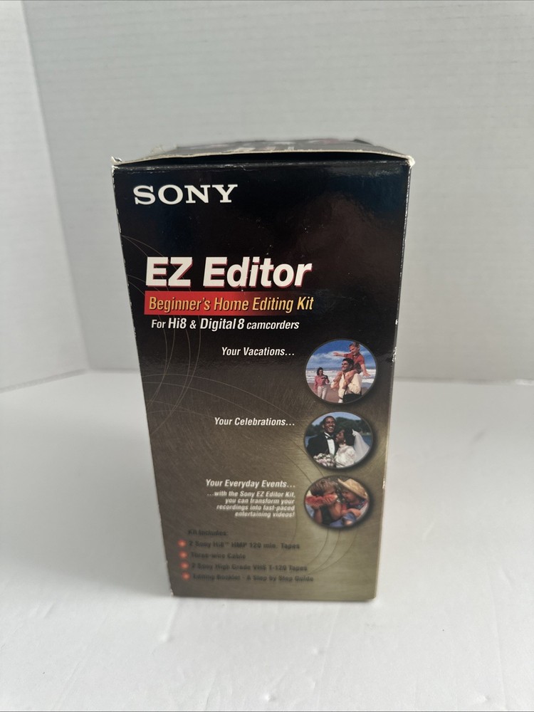 Sony EZ Editor Editing Kit For Hi8 & Digital 8 Camcorders